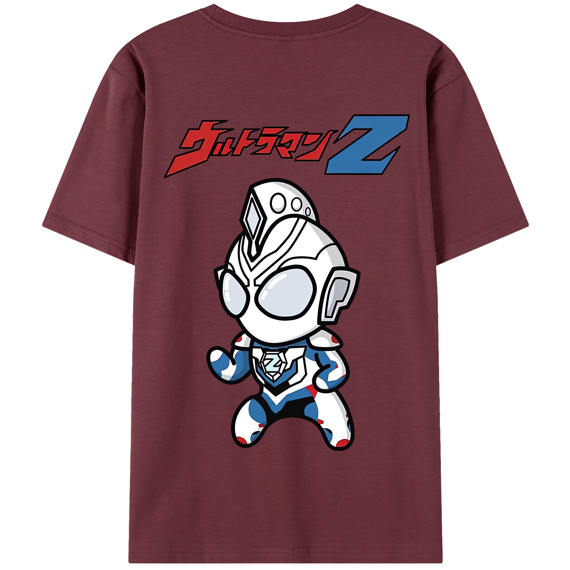 （画像用） ウルトラマン Ultraman 綿100％半袖Tシャツ（背面プリント）
